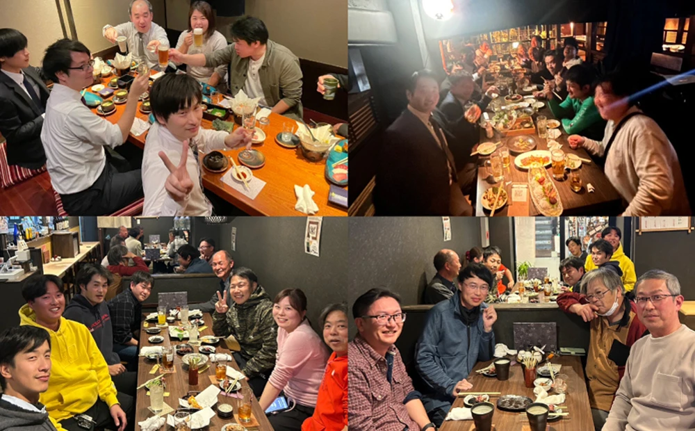 多種多様な社員との交流・居場所を感じる職場環境